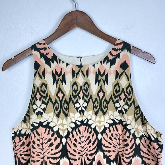 Tyler Boe | NWT Melissa Linen Tunic Multi Print Sleeveless Top - Picture 5 of 13